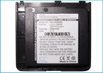 Cameron Sino 900mAh Battery LGLP-GBKM, SBPP0023301 pentru LG KS20