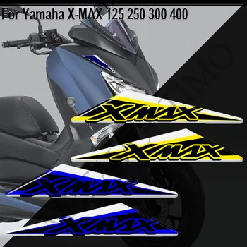 Pentru Yamaha X-MAX XMAX X-MAX 125 250 300 400 Motociclete 3D Autocolante Rezervor Decalcomanii Emblema, Insigna Rezervor Tampon Protector Decal