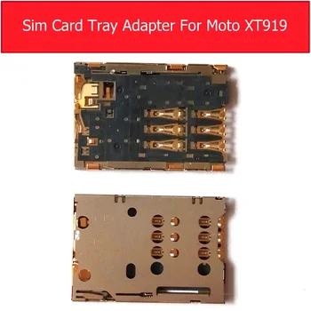 Autentic Sim Card Socket Pentru Motorola Moto xt919 Tăvița Cartelei Sim Conector Pentru nokia n8, c7 c-00 Adaptor Sim Inlocuire Reparare parte