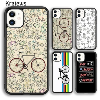 Krajews Bicicleta BMX Extreme Sport Caz de Telefon Acoperă Pentru iPhone 15 SE2020 14 6 7 8 plus XR XS 11 12 mini-13 pro max coque Fundas