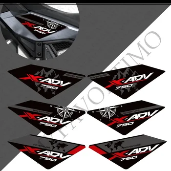 X ADV 750 Motocicleta NOUA Autocolante Protector Tank Pad Decalcomanii Kit Genunchi caroserie Autocolant Pentru Honda X-ADV 750 XADV750 2021 - 2024