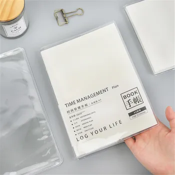 PVC Transparent Capacul Notebook A6 A5 Reviste agenda Manșon de Protecție Impermeabil Proteja Capacul Rechizite de Birou