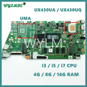 UX430UA i5/I7CPU 4G/8G/16G RAM Placa de baza Pentru Asus ZenBook UX430 UX430UQ RX430UQ BX430UQ U4100U U4100 Laptop Placa de baza