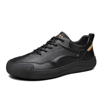 Sport Barbati Ghete Designer de Moda Pantofi Casual Dantela-Up Anti-Alunecare, Versatil Pantofi din Piele 2023 Nou Model