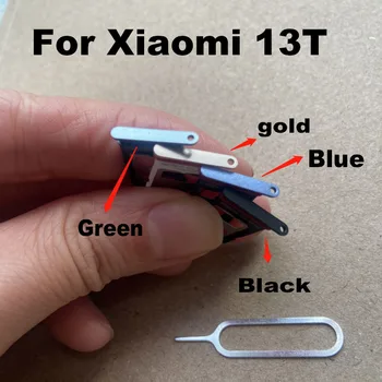 Originale Noi Pentru Xiaomi MI 13T Tăvița Cartelei Sim Slot Soclu Suport Adaptor Conector de Reparare Piese de schimb