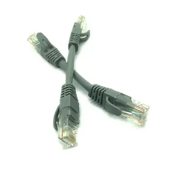 5pcies/lote CAT5e UTP Rețea Ethernet un Cabo para Macho Macho RJ45 Patch-uri LAN prin cablu, pela Com Numero De Rastreament 10cm 0.1 m