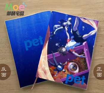 Anime pet Jurnal Școală de Hârtie Notebook-uri Agenda Planner Schite Cadou Pentru Copii Notebook-uri Rechizite de Birou