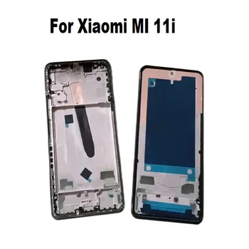 Mijlocul Cadru Pentru Xiaomi MI 11i Frontal Locuințe Caz Înapoi la Mijlocul Placa de Modele de Lcd Sprijinirea Titularul Mi11i M2012K11G
