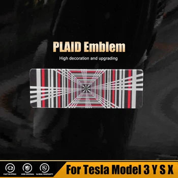 Masina CAROURI Emblema de Aluminiu Scrisoare de Decorare Autocolant Auto Emblema, Insigna Logo-ul Decalcomanii Pentru Tesla Model 3 S X Y 2023 Accesorii