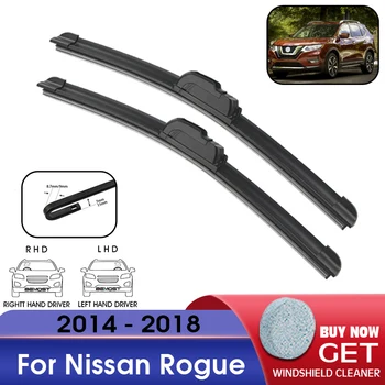 Masina lamela Ferestrei din Față, Parbriz Cauciuc Refill Ștergătorului Pentru Nissan Rogue 2014-2018 LHD / RHD 26