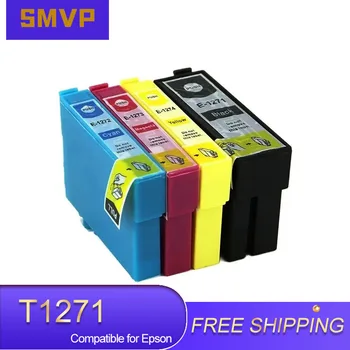 T1271 T1272 T1273 T1274 T127 127 127XL Premium Compatibile Inkjet Cartuș de Cerneală pentru Epson WorkForce 545 630 Printer