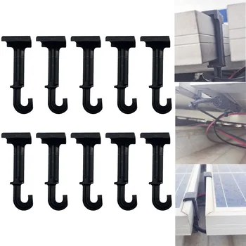 Panou Solar Apa de Drenaj Clipuri Modul PV Partea Clemă de Cablu Solare Fotovoltaice Clemă de Cablu Clip Solare, surse de Alimentare