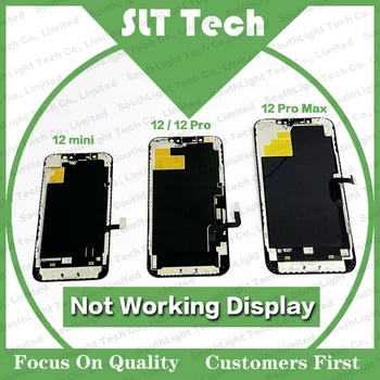 Pentru Iphone 12 13 Pro Max Mini Original Inlocuire LCD Display Nu merge Touch Screen Digitizer Asamblare Complet Rece Lipici Cadru