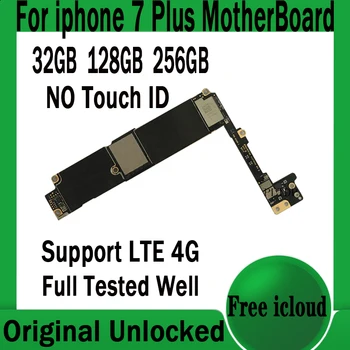 Nu ID-ul de Cont Pentru iphone 7 Plus Placa de baza iCloud Curat Cu Deplină Chips-uri Placa de baza Testat Bine 32G 128G 256G Debloca Logica Bord