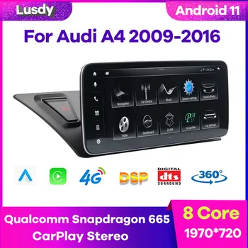 Qualcomm 8-core 4G LTE Car Multimedia Player Pentru Audi A4L B8 A5 2009-2016 3G+ MMI Radio Auto Android 11 CarPlay Ecran GPS Audio