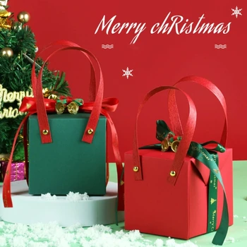 Cadou de crăciun de Cutii Set 10BUC Cutii de Cadouri Mere Cutie de Ambalaj pentru Decor de Vacanță 6XDE