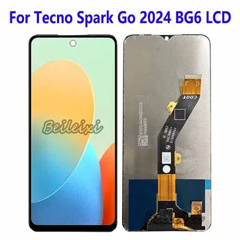 Pentru Tecno Spark Merge 2024 BG6 Display LCD Touch Screen Digitizer Înlocuirea Ansamblului Accesoriu