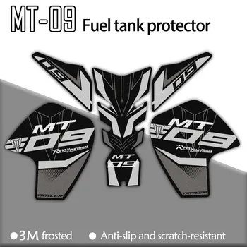 3M Mată de Motociclete Accesorii Autocolant Decal Kit de Combustibil Rezervor Tampon de Protecție Protector Anti-alunecare Pentru YAMAHA MT09 mt-09 sp Tracer