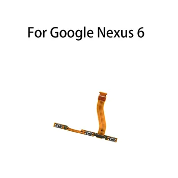 Puterea PE OFF Comutator Mut Cheie de Control Butonul de Volum Cablu Flex Pentru Google Nexus 6