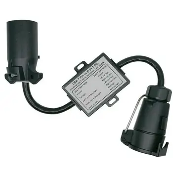 Statele UNITE ale americii UE Trailer Lumina Converter NE-a 7-Mod de Lama Socket a UE 7-Pin Plug Rotund