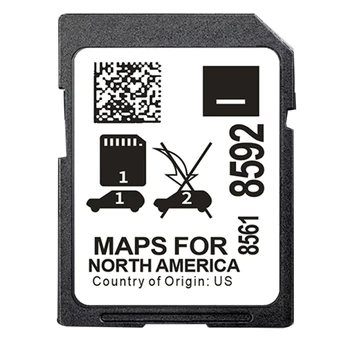 Cele mai recente 2023 8561 8592 Hărți de Navigație Card Pentru Buick, Cadillac, Chevrolet, GMC 2023 Sistem de Navigație America de Nord Hartă Durabil