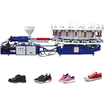YUGONG Pantof Unic Injecție Turnare Machine pentru a Face Tălpi Din Pvc Tpu Tr Tpr Mono Culoare și Bicolor