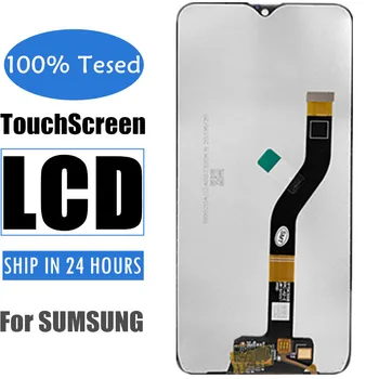 Negru telefon Mobil Complet Ecran LCD Pentru Samsung Pentru Galaxy A10S A107 Panoul de Afișaj TouchScreen Digitizer Cu Cadru