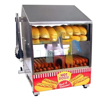 comerciale din oțel inoxidabil paragon hot dog vapor mașină cu control al temperaturii