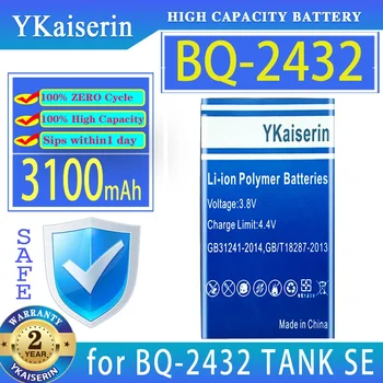 YKaiserin 3100mAh Acumulator de schimb pentru BQ BQ-2432 BQ2432 pentru REZERVOR SE Baterii de Telefon Mobil