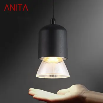ANITA Nordic Pandantiv Lumina LED-uri Moderne, pur și Simplu, Creativ Noptiera Lampă de Agățat Pentru Casa Sufragerie, Dormitor Decor pentru Bar
