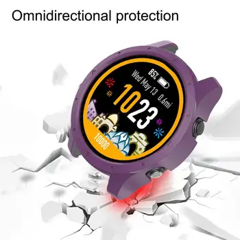 Concis Capac De Protecție Ușoare Smartwatch-Bratara Cadran Caz Shell Greu Durabile Caz De Protecție