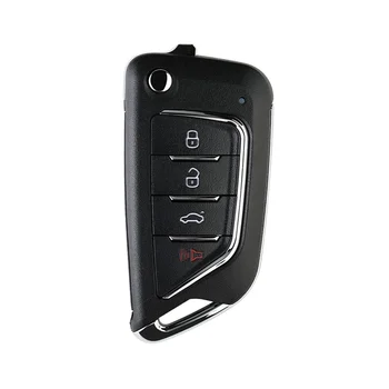 Pentru Xhorse XKCD02EN Universal Firul Remote Key Fob 4 Buton pentru Cadillac Stil pentru VVDI Instrument-Cheie