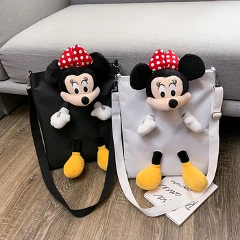 Disney fete Minnie Geanta de umar în aer liber drăguț Mickey Cumpărături Geantă de mână Prietena cadou