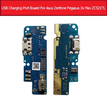Încărcare USB Port Jack de Bord Pentru Asus Zenfone Max 3S ZC521TL/X00GD Microfon Micro Dock Conector de Bord Piese de schimb