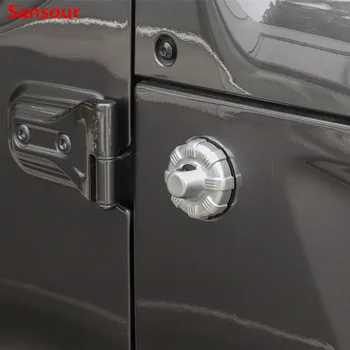 Sansour ABS Masina Exterioare Antena Decor de Bază Acoperă Autocolante pentru Jeep Wrangler JK JL perioada 2007-2018 Accesorii Auto Styling