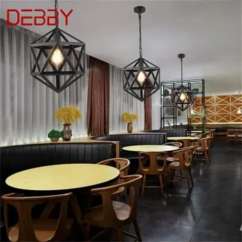 DEBBY Nordic Pandantiv Lumina Loft CONDUS Candelabru cu Balonul Rotund Interior Corpuri de iluminat pentru Bar Restaurant Lampă de Plafon