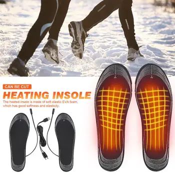 Tălpi Interioare Încălzite Pentru Barbati Femei Electrice Incalzite Tălpi Picior De Încălzit Pentru Bărbați Și Femei Electric Branț Pentru Cizme De Vânătoare De Schi