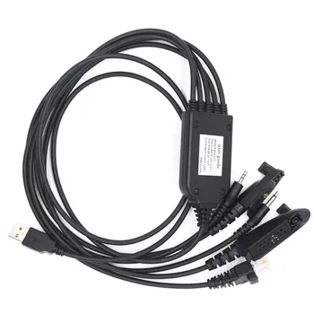 FTDI 5 in 1 Cablu de Programare pentru MOTOROLA GP88 GP300 GP328 GP340 GP328Plus GM300 Pro5150 Două Fel de Radio