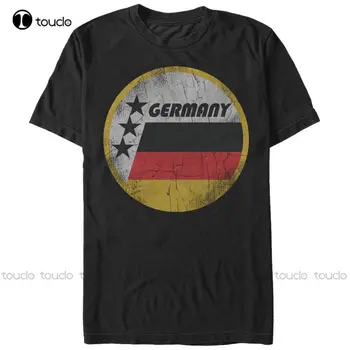 De Vânzare la cald Barbati Tricou de Moda Pierdut Zeii Germania Flag Cerc Barbati Graphic T Camasa de Vară O-Gât Topuri Personalizate aldult Teen unisex