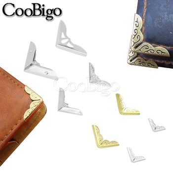 50pcs Metal Cartea Scrapbooking Colț Album Card de Meniu File Folder Protecție Colțuri Notebook Decorative DIY Meșteșug Accesorii