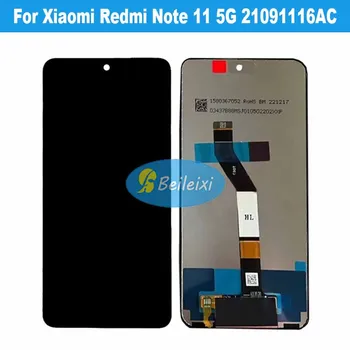 Pentru Xiaomi Redmi Nota 11 5G 21091116AC Display LCD Touch Ecran Digitizor de Asamblare Pentru Redmi Notă 11T 5G 21091116AI
