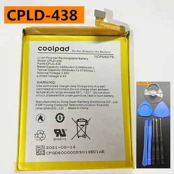 Original Nou 3500mAh CPLD-438 Baterie Pentru Coolpad CPLD-438 Înlocuire Baterii de Telefon