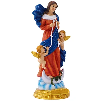 Fecioara Maria Angel Figurina Mary Religioase Ornament Sculptura Religioasă Catolică Figurina