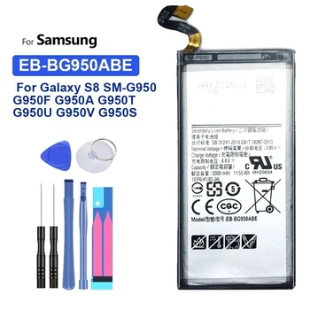 Baterie Pentru Samsung Galaxy S8 S 8 SM-G9508 G950F G950A G950T G950U G950V G950S 3000mAh EB-BG950ABE Baterii de Telefon Mobil