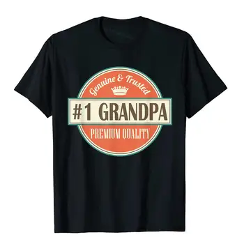 Mens Numărul 1 Bunicul T-Shirt #1 Bunicul Tatii Cadou De Ziua Vintage Din Bumbac Barbati Topuri Tricouri Gotic Familie Tricouri