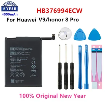 100% Orginal HB376994ECW Baterie de 4000mAh Pentru Huawei V9 onoarea 8 Pro DUK-AL20 DUK-TL30 Înlocuire Baterii +Instrumente
