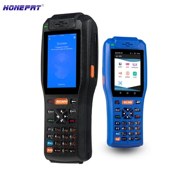 HSPOS Portabil 4G POS Terminal PDA-ul Android 6.0 GPS Bluetooth IOS PDA Imprimanta 58mm 1D 2D de coduri de Bare Scanner HS-5092