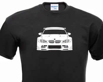Moda Print T shirt de Proiectare Dimensiune T-Shirt M3 E92 Gt3 24H Auto de Curse Auto Tuning Kult Ger de imprimare Bumbac Tricouri