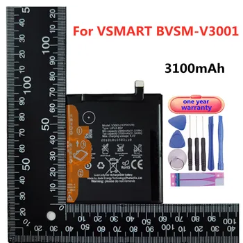 De înaltă Calitate 3100mAh BVSM V3001 Baterie Pentru VSMART BVSM-V3001 BVSMV3001 Telefon Înlocuirea Bateriilor Bateria În Stoc + Instrumente