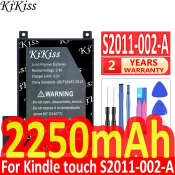 2250mAh KiKiss Puternic Baterie S2011-002-S pentru Amazon Kindle Touch S2011-002-O DR-A014 S2011-002-S 170-1056-00 D01200 Baterii